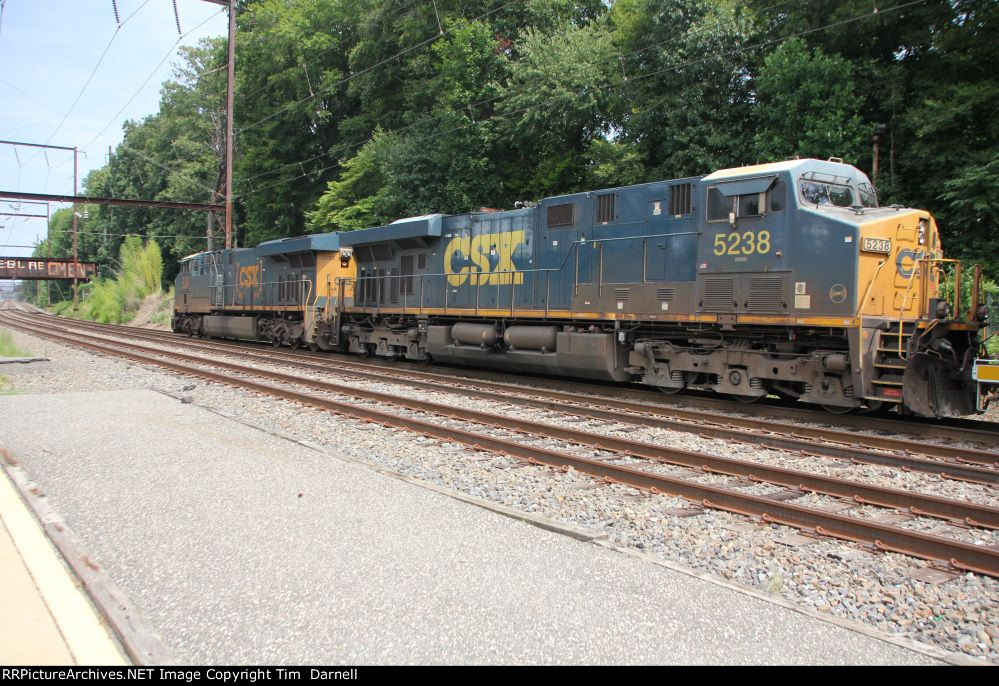 CSX 5238 2nd on M406